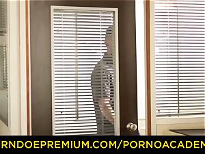 porn ACADEMIE - sizzling student pumping out in double penetration episode
