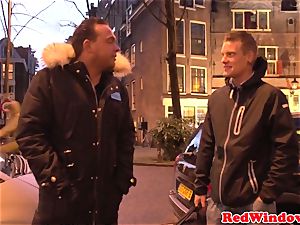 big Amsterdam escort cockriding tourist